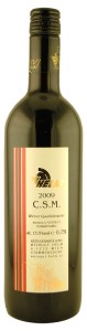 C.S.M. - Cabernet Sauvignon/Merlot 2020 , 0.75l